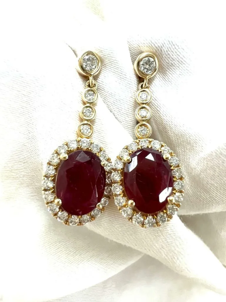 Ruby Earrings